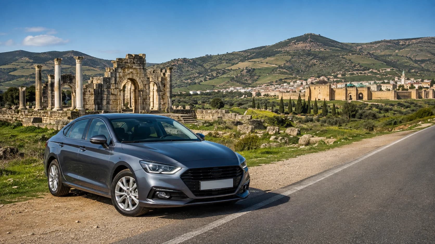 Tangier, Volubilis e Meknes in Auto: Gita di un Giorno o Pernottamento?