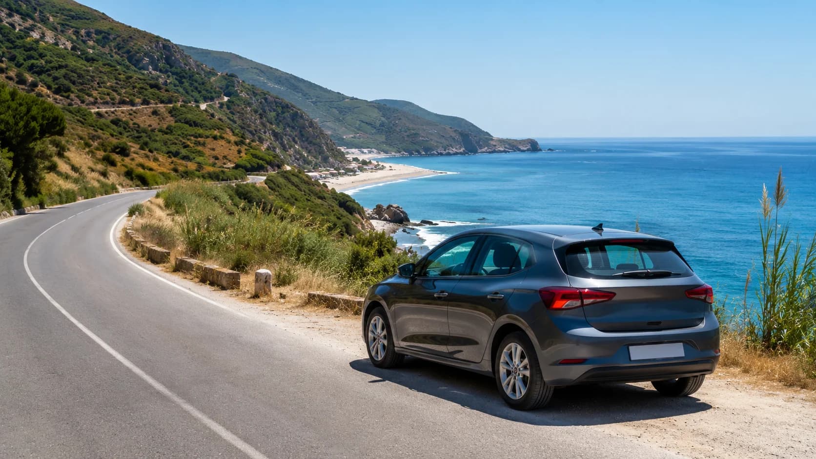 Tangier a Spiaggia Dalia in Auto: Parcheggio e Accesso Stradale