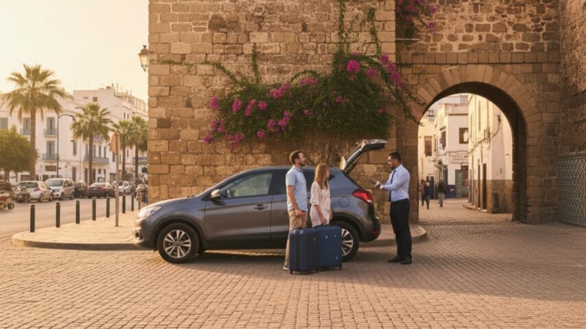 Driving Near Tangier Medina Streets to Avoid and Easier Drop-Off Points