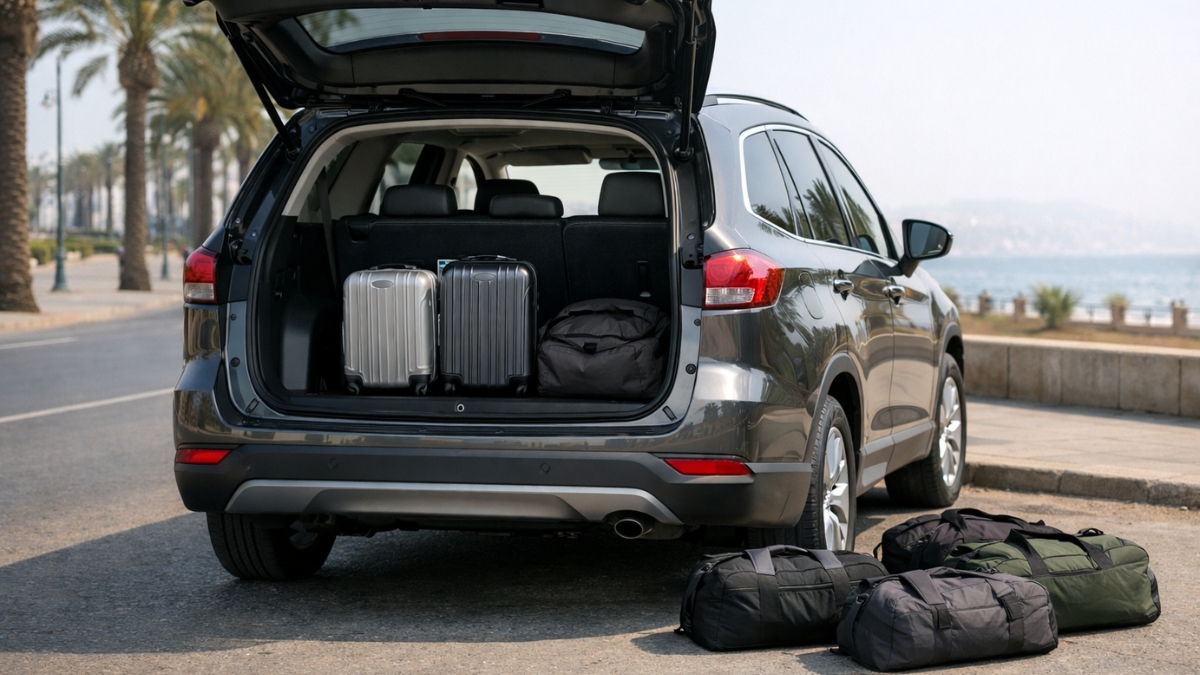 Tangier 7-Seater Luggage Test What Fits With 7 People (Honestly)